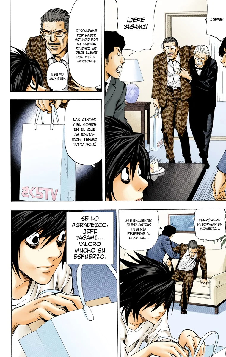 Read Death Note Full Color ES Manga Online