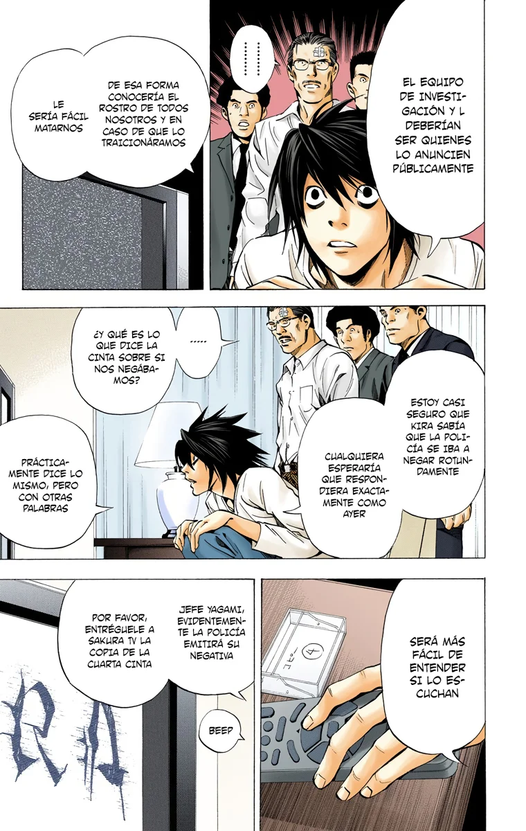 Read Death Note Full Color ES Manga Online