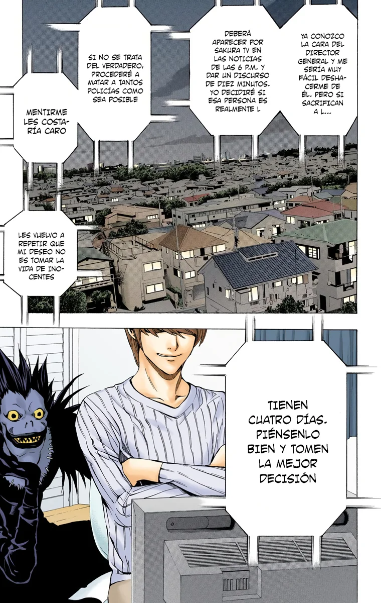 Read Death Note Full Color ES Manga Online