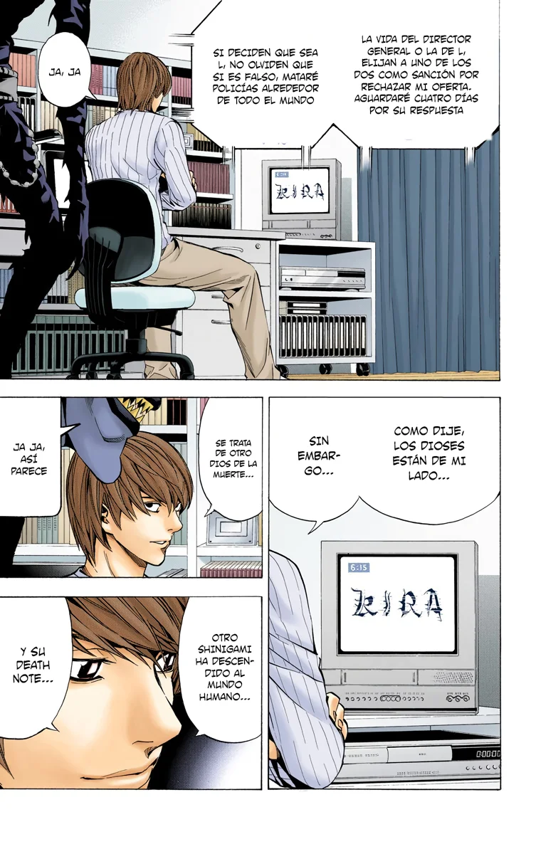 Read Death Note Full Color ES Manga Online