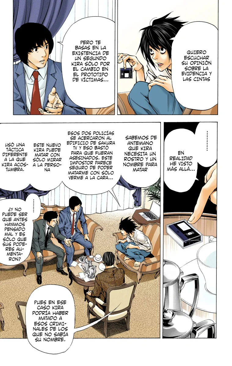 Read Death Note Full Color ES Manga Online