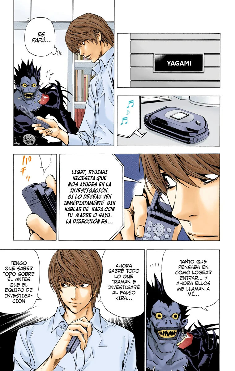 Read Death Note Full Color ES Manga Online