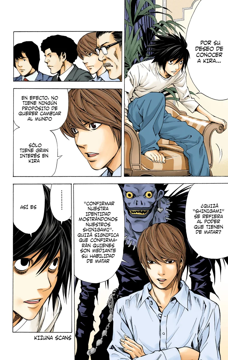 Read Death Note Full Color ES Manga Online
