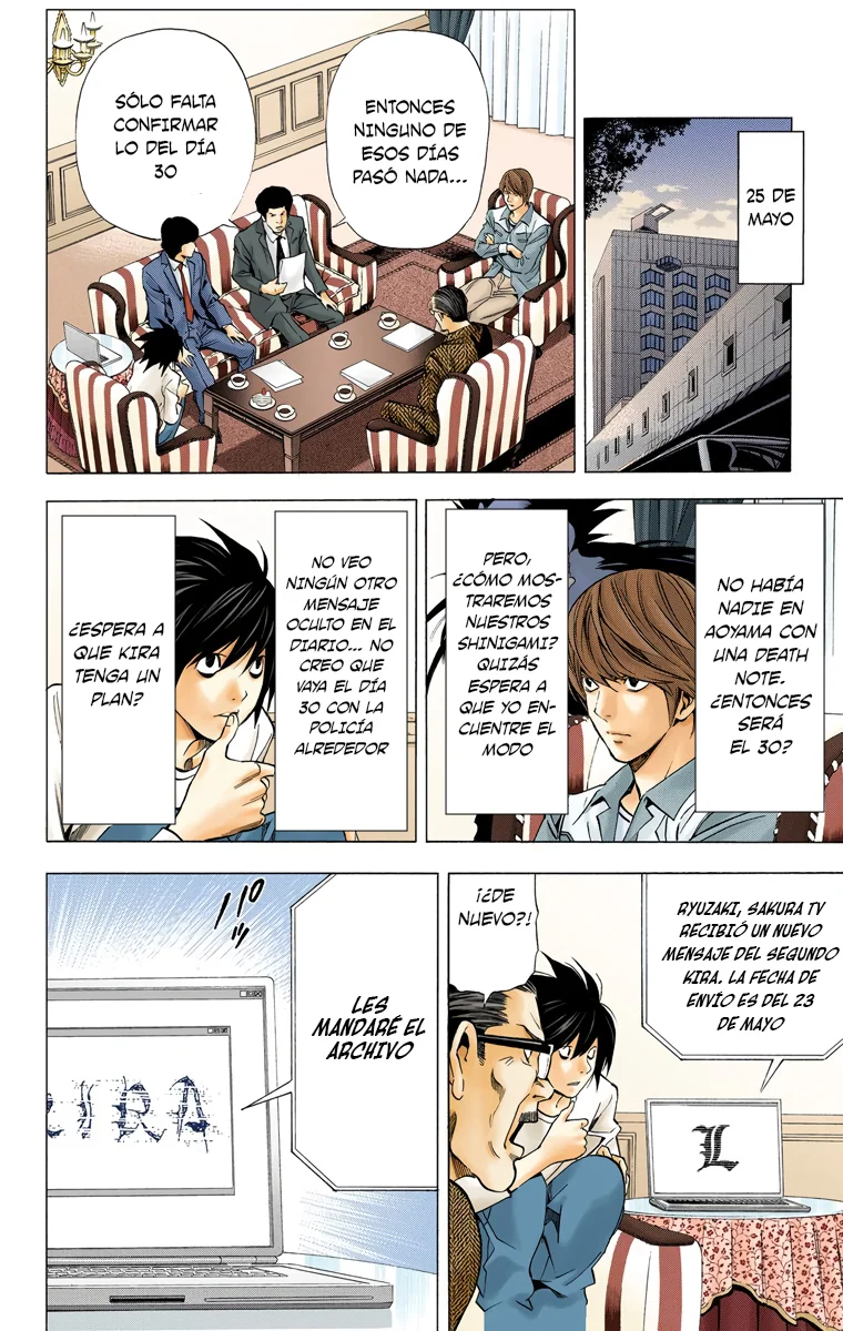 Read Death Note Full Color ES Manga Online
