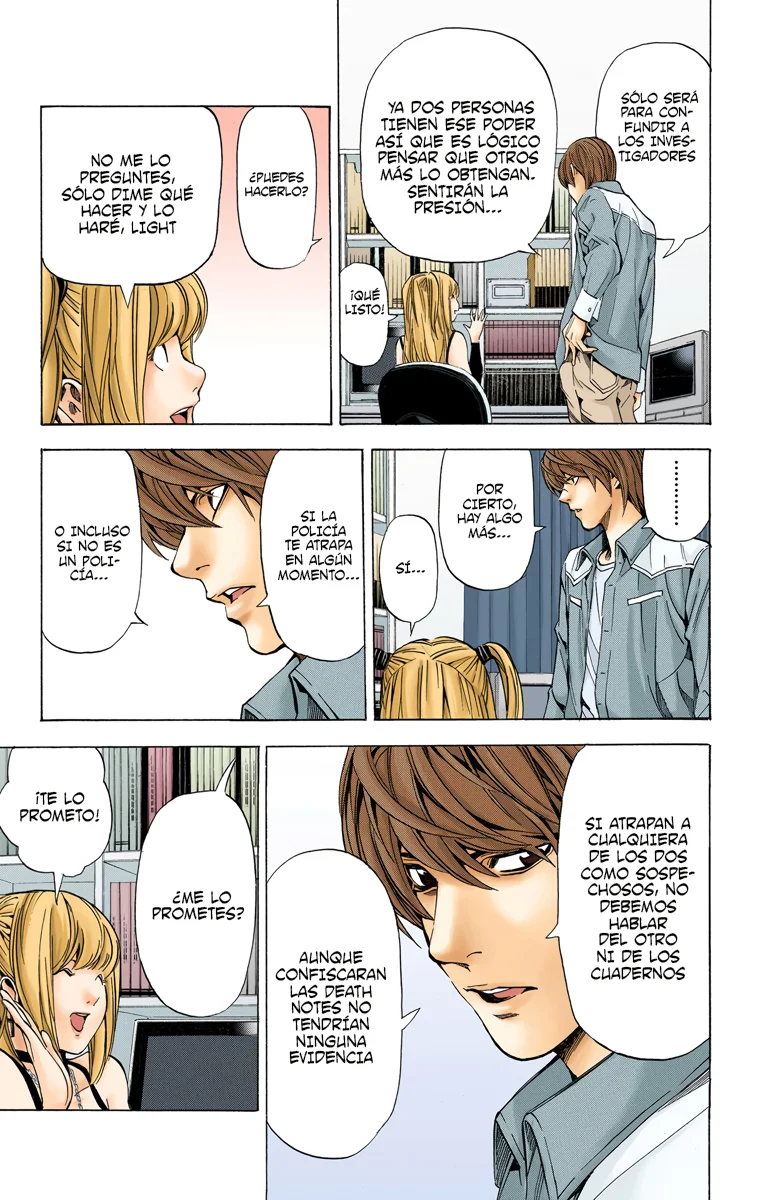 Read Death Note Full Color ES Manga Online
