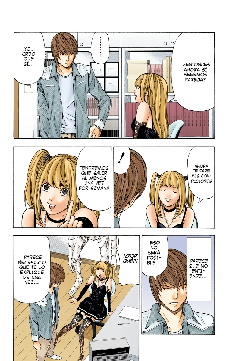 Read Death Note Full Color ES Manga Online