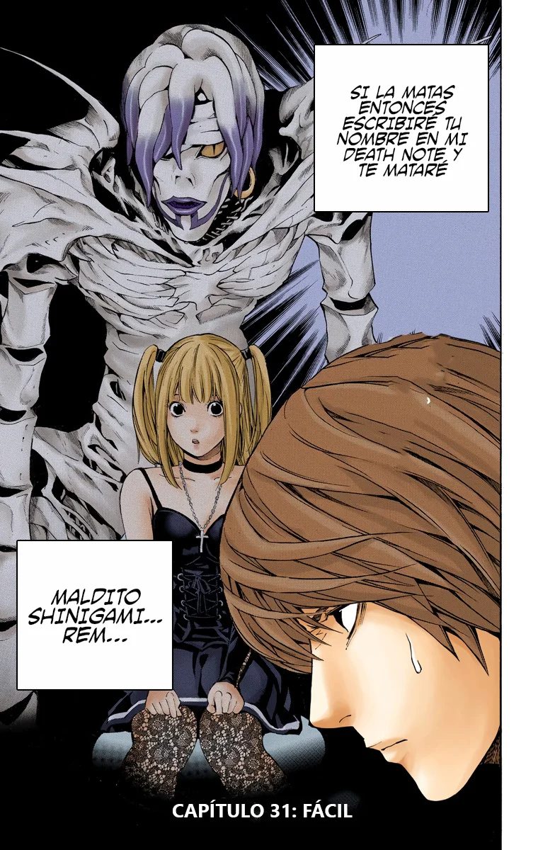 Read Death Note Full Color ES Manga Online