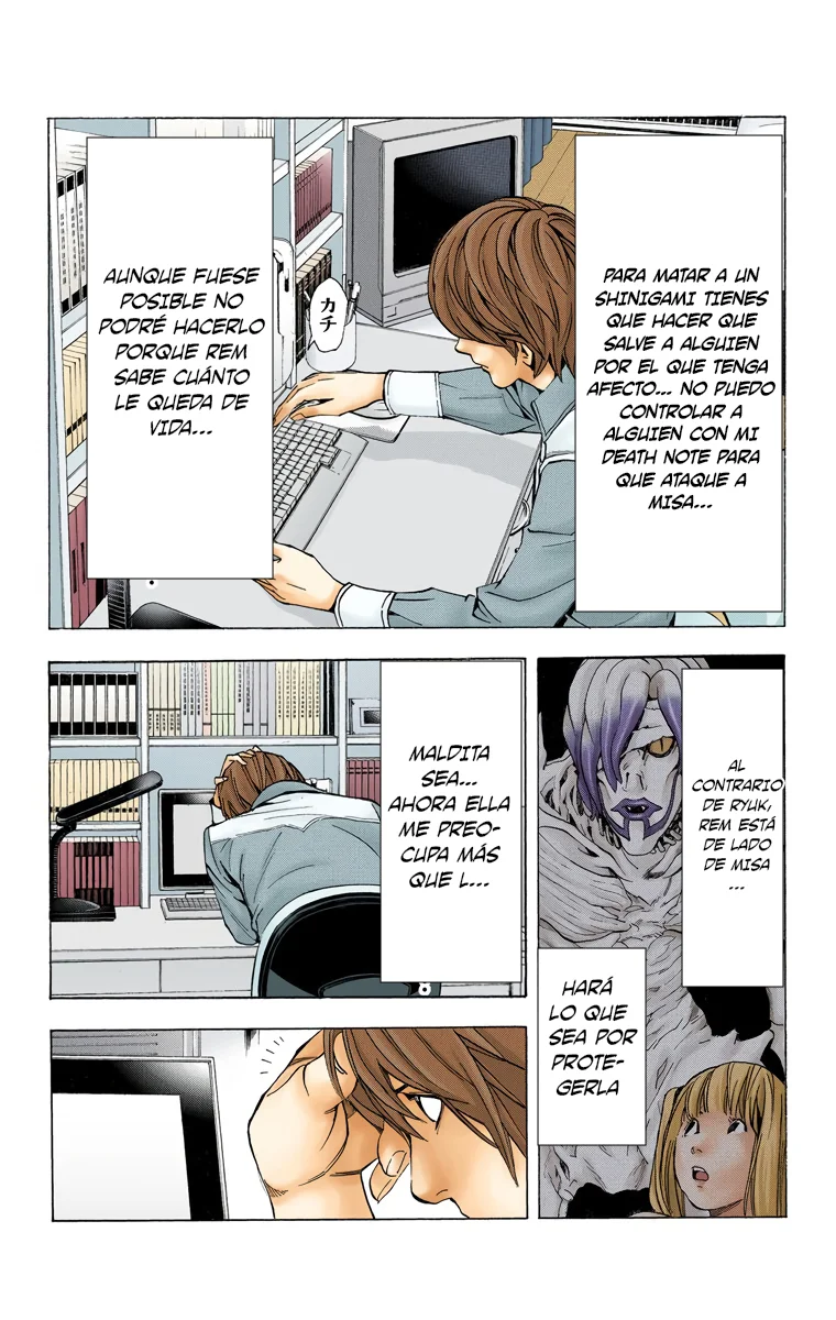 Read Death Note Full Color ES Manga Online