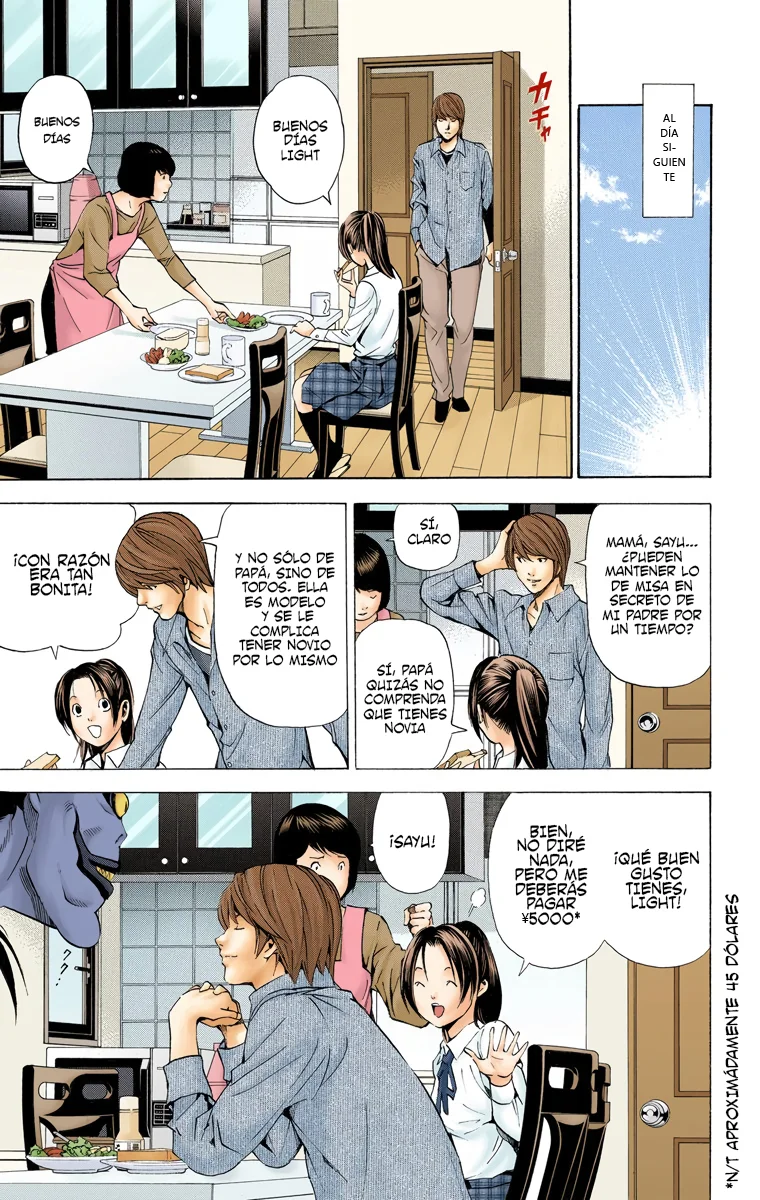 Read Death Note Full Color ES Manga Online