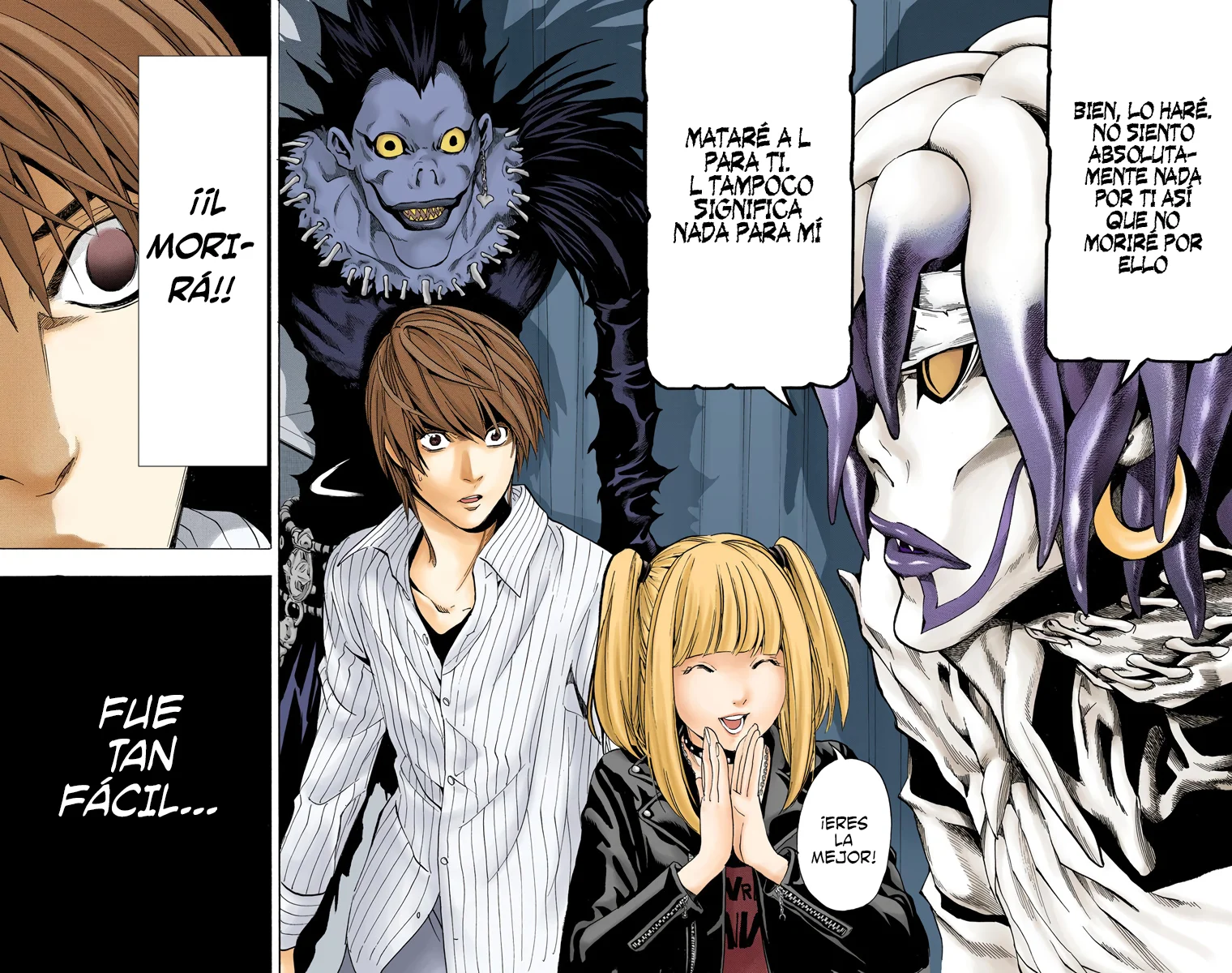 Read Death Note Full Color ES Manga Online