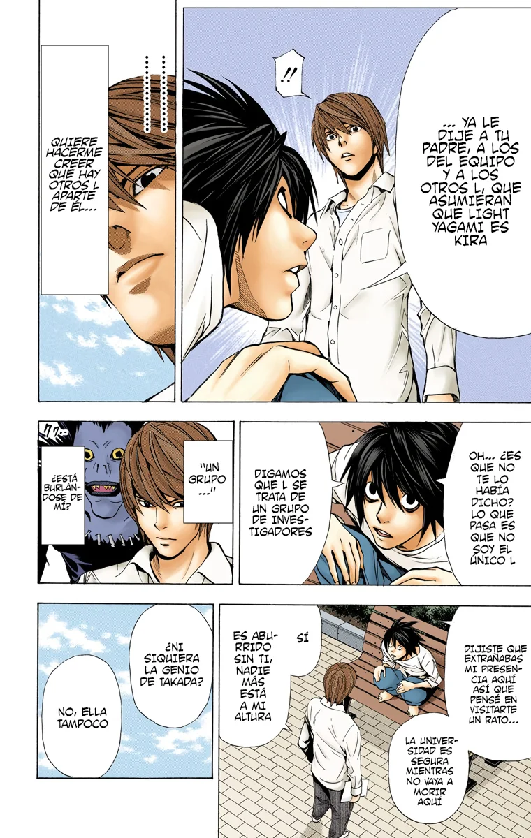 Read Death Note Full Color ES Manga Online