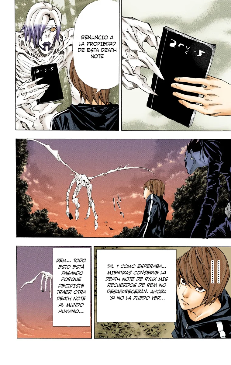 Read Death Note Full Color ES Manga Online