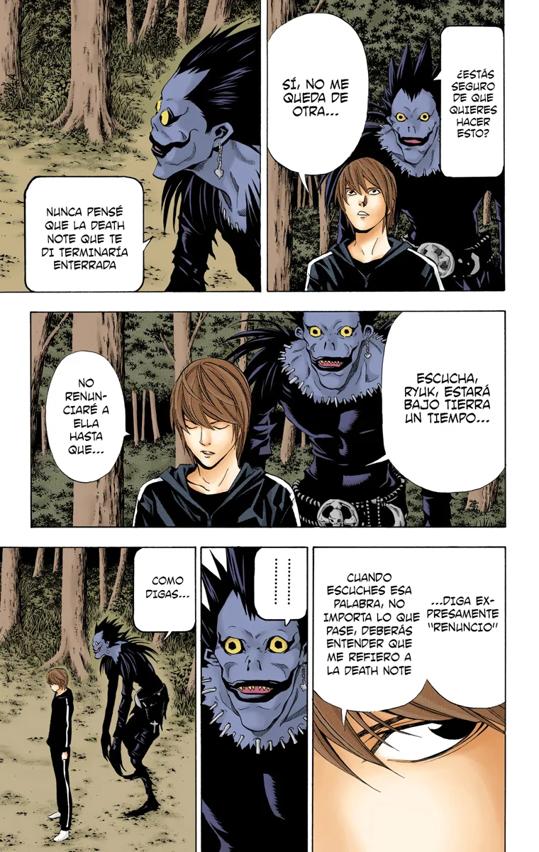 Read Death Note Full Color ES Manga Online