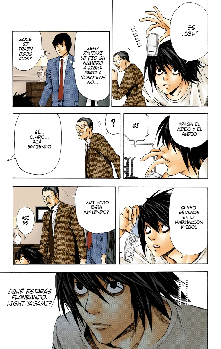 Read Death Note Full Color ES Manga Online