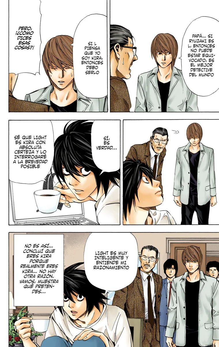 Read Death Note Full Color ES Manga Online