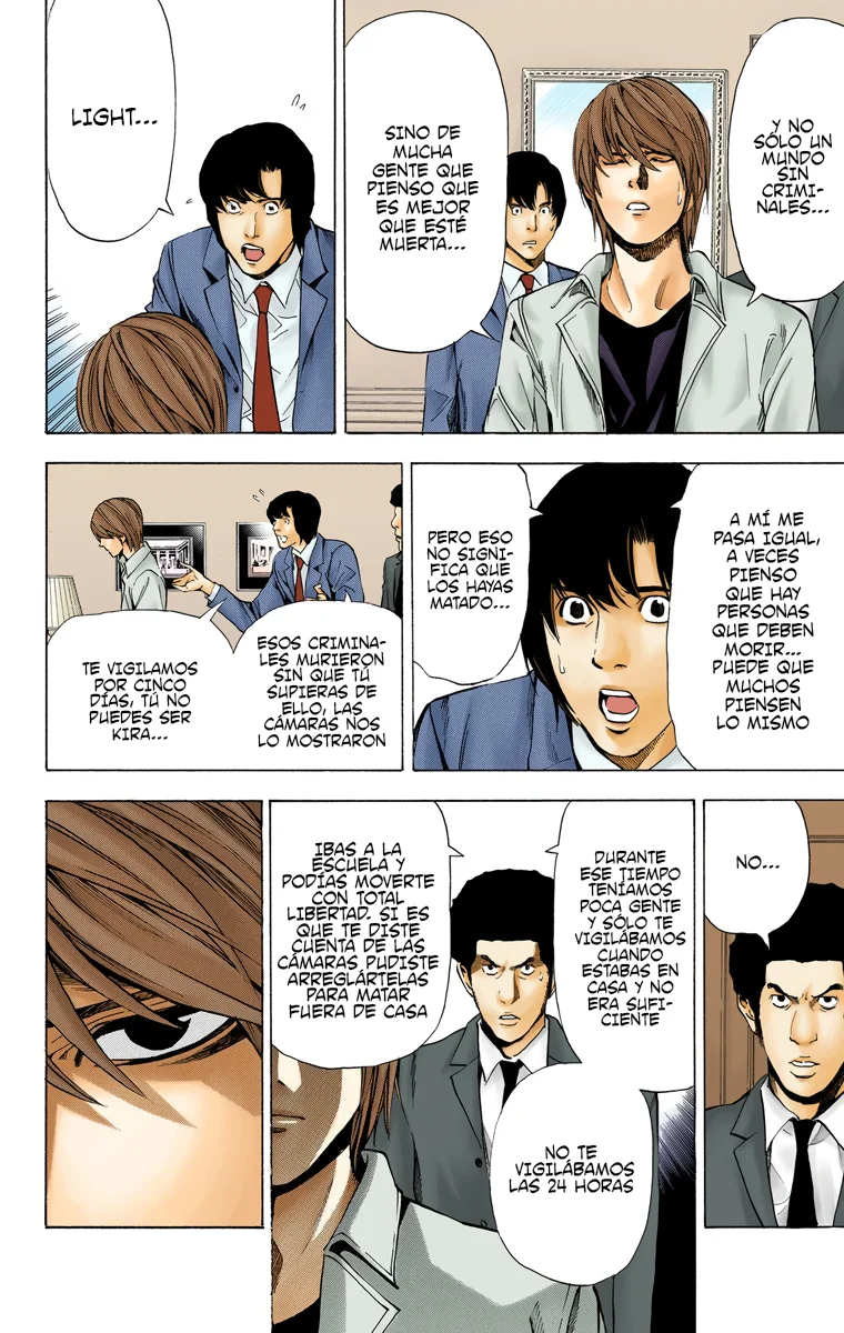 Read Death Note Full Color ES Manga Online