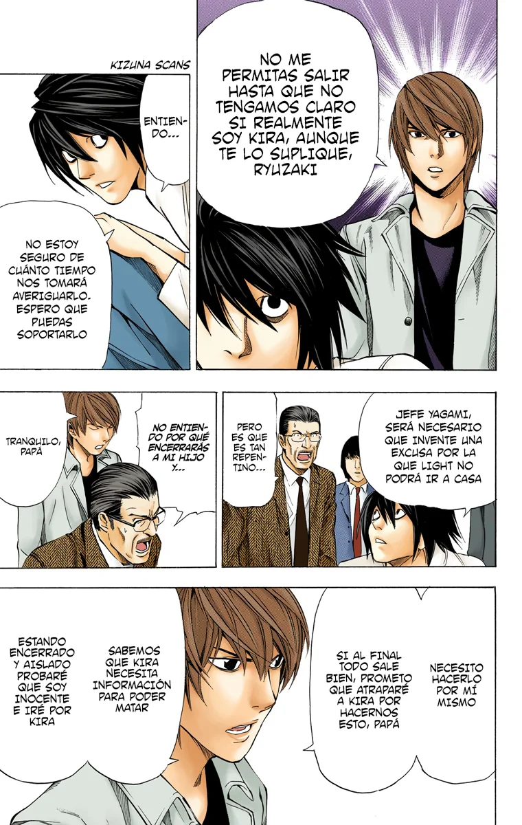 Read Death Note Full Color ES Manga Online