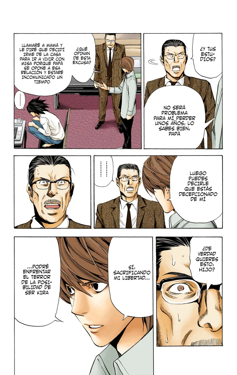 Read Death Note Full Color ES Manga Online