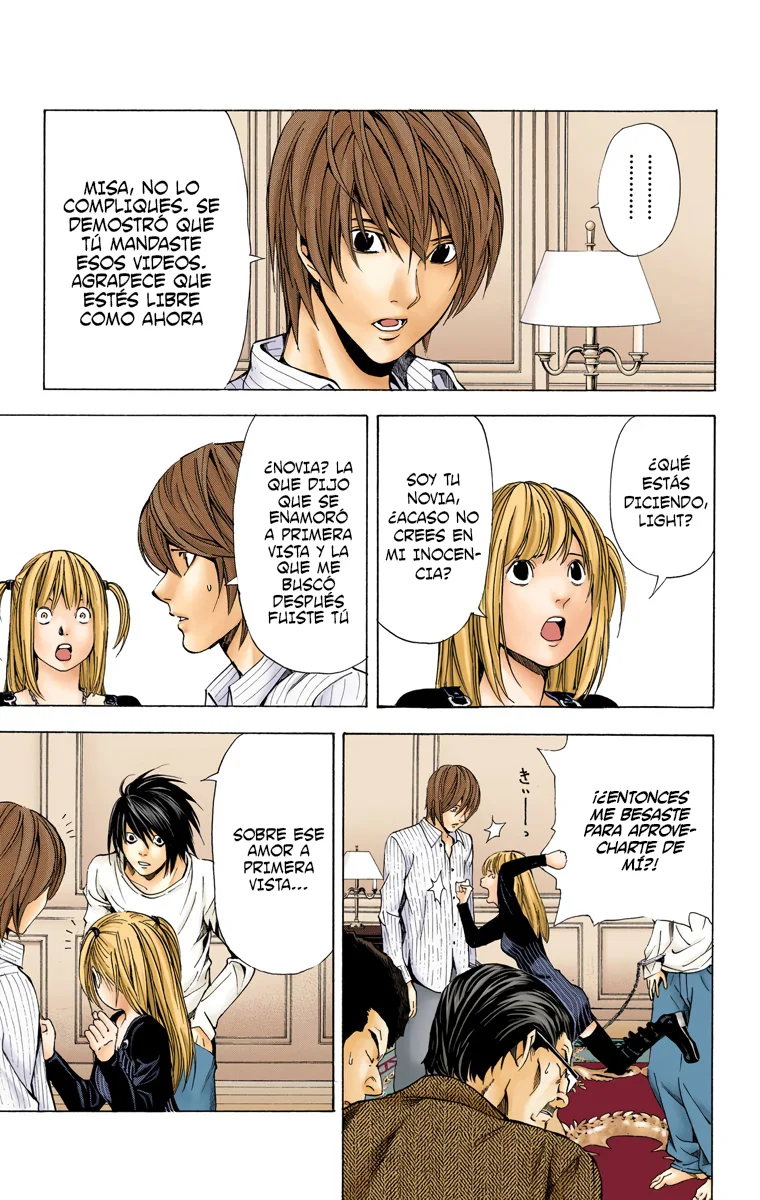 Read Death Note Full Color ES Manga Online