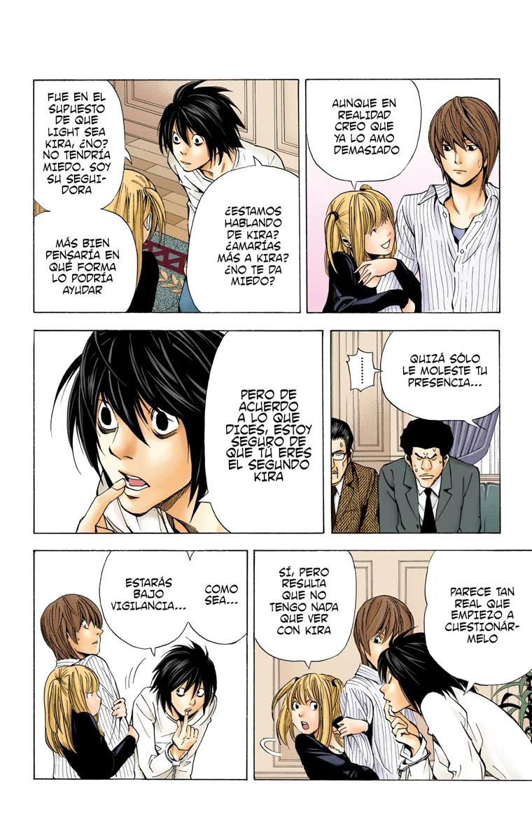 Read Death Note Full Color ES Manga Online