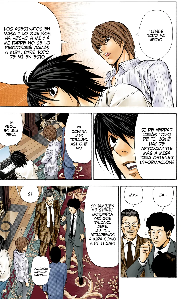 Read Death Note Full Color ES Manga Online