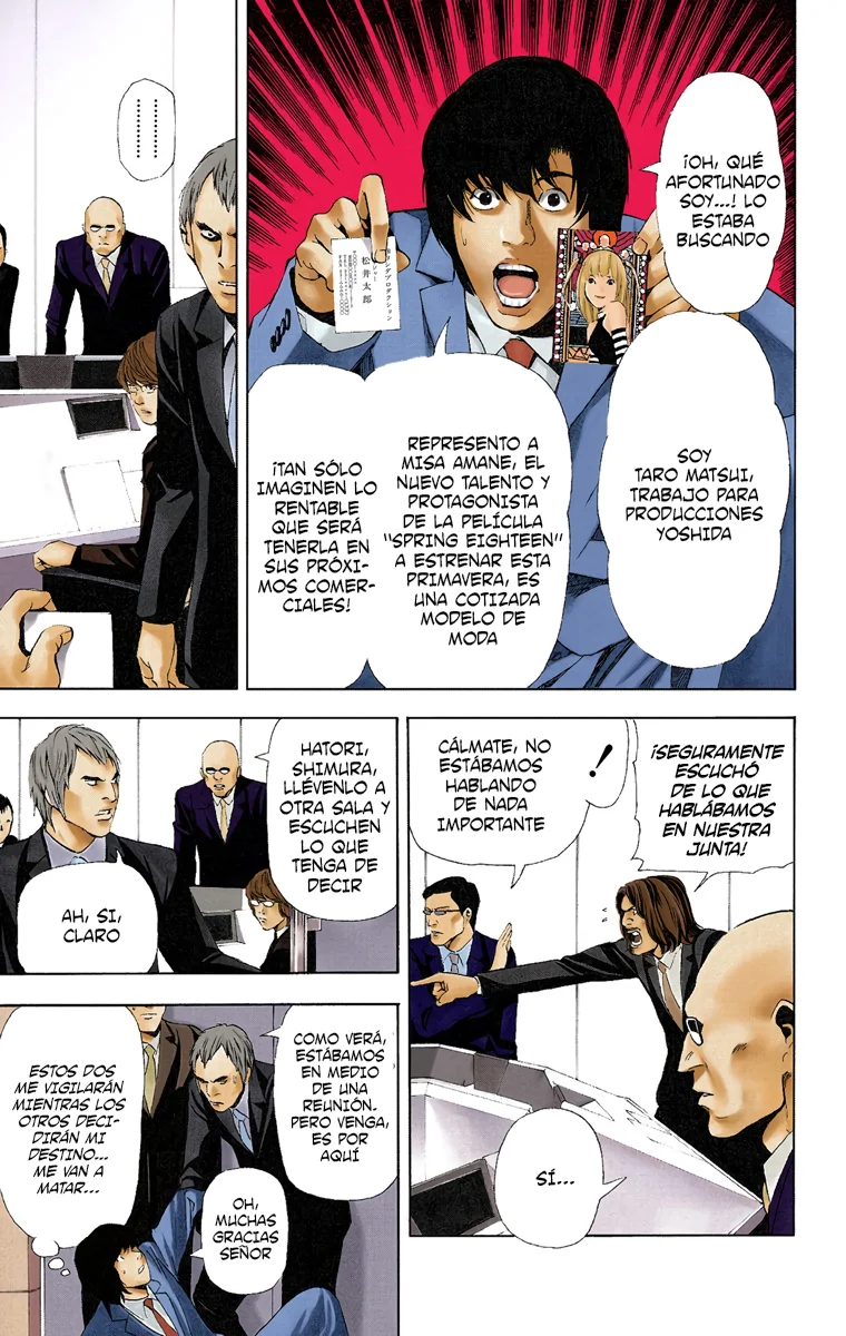 Read Death Note Full Color ES Manga Online