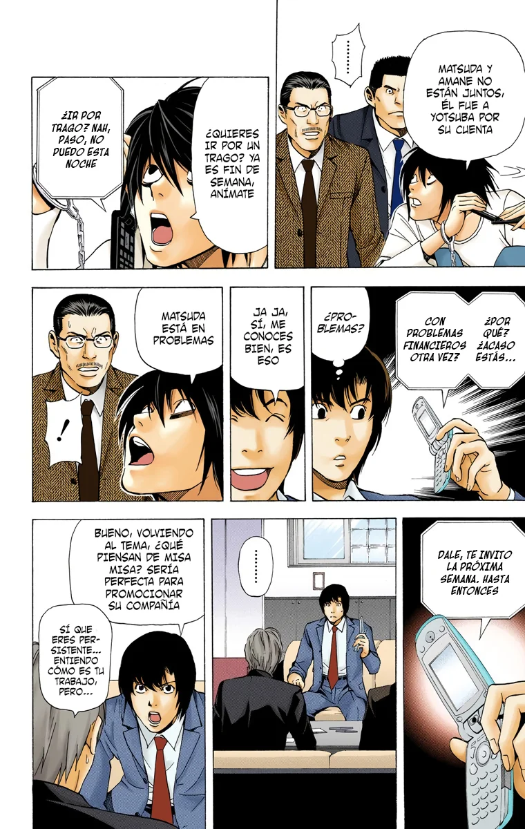 Read Death Note Full Color ES Manga Online