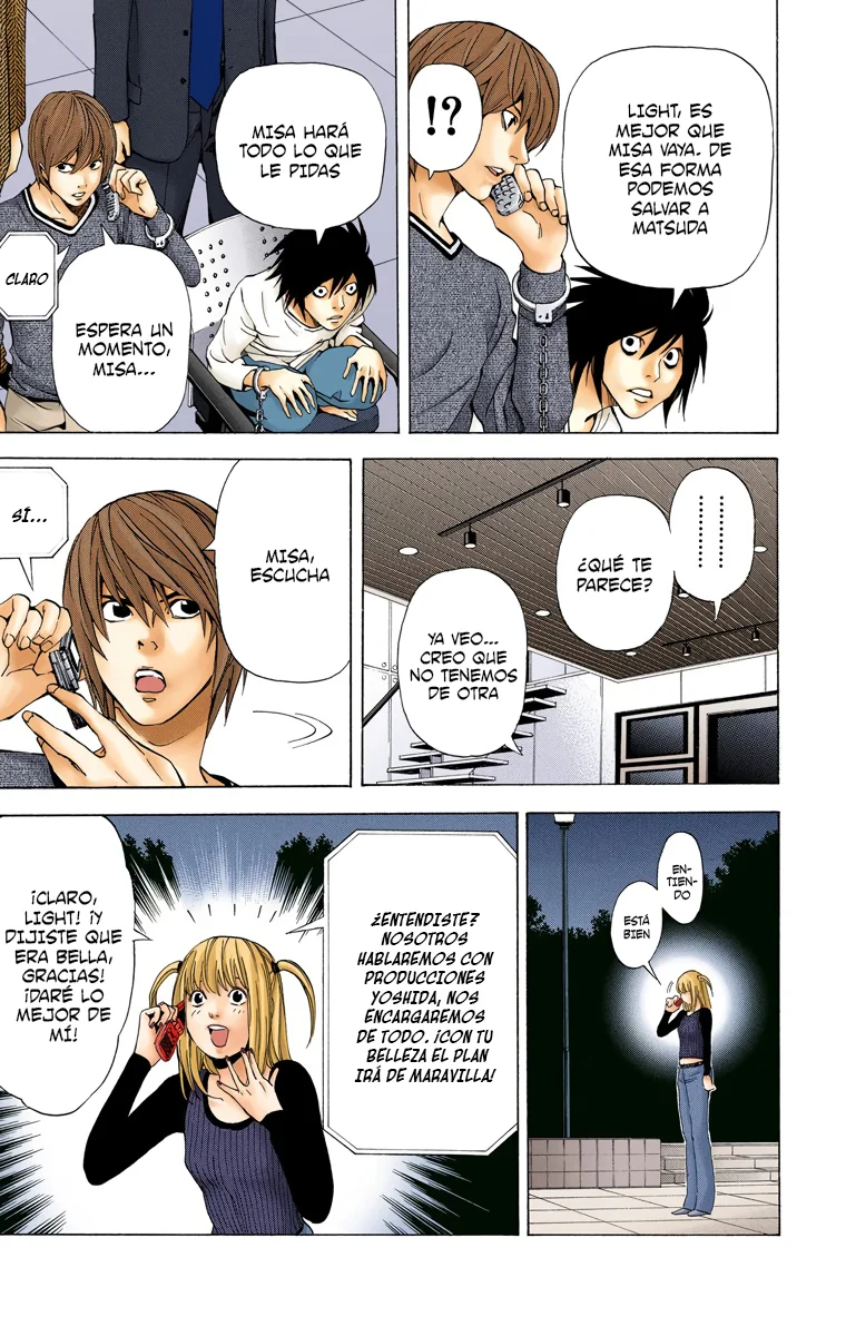 Read Death Note Full Color ES Manga Online