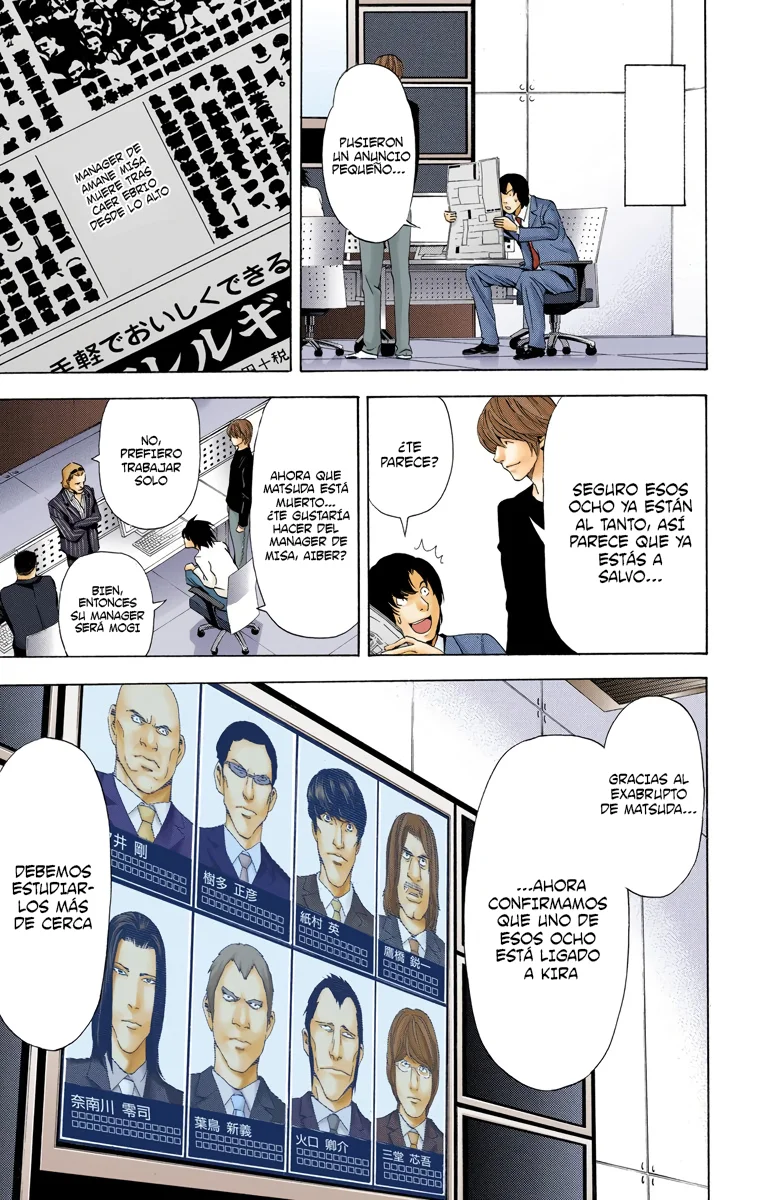 Read Death Note Full Color ES Manga Online
