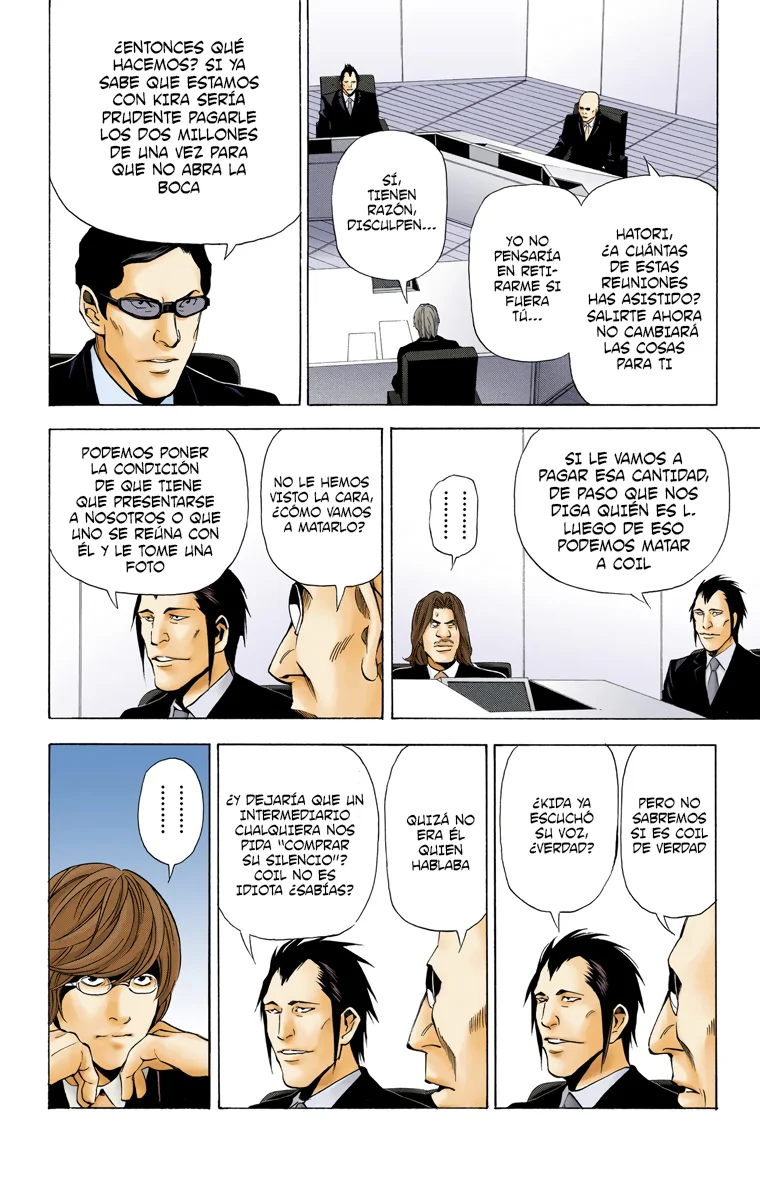 Read Death Note Full Color ES Manga Online