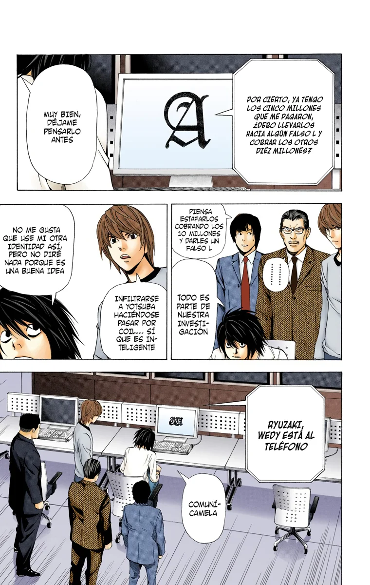 Read Death Note Full Color ES Manga Online