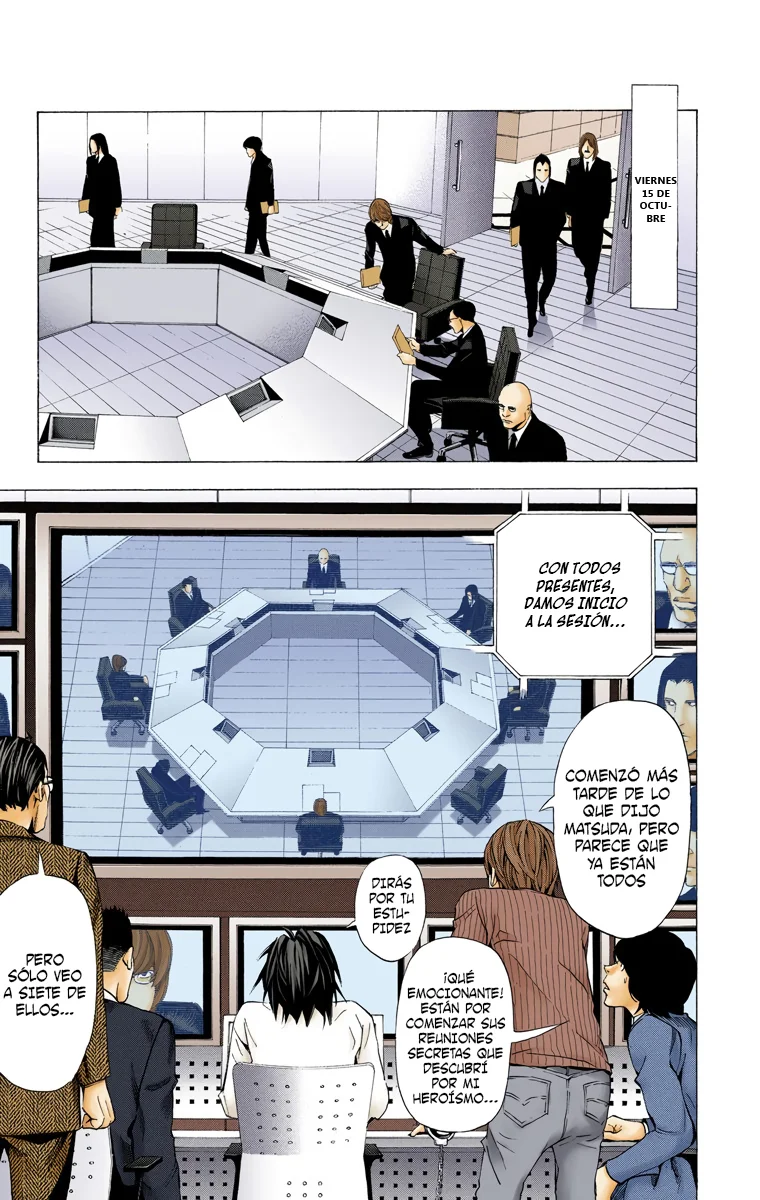 Read Death Note Full Color ES Manga Online