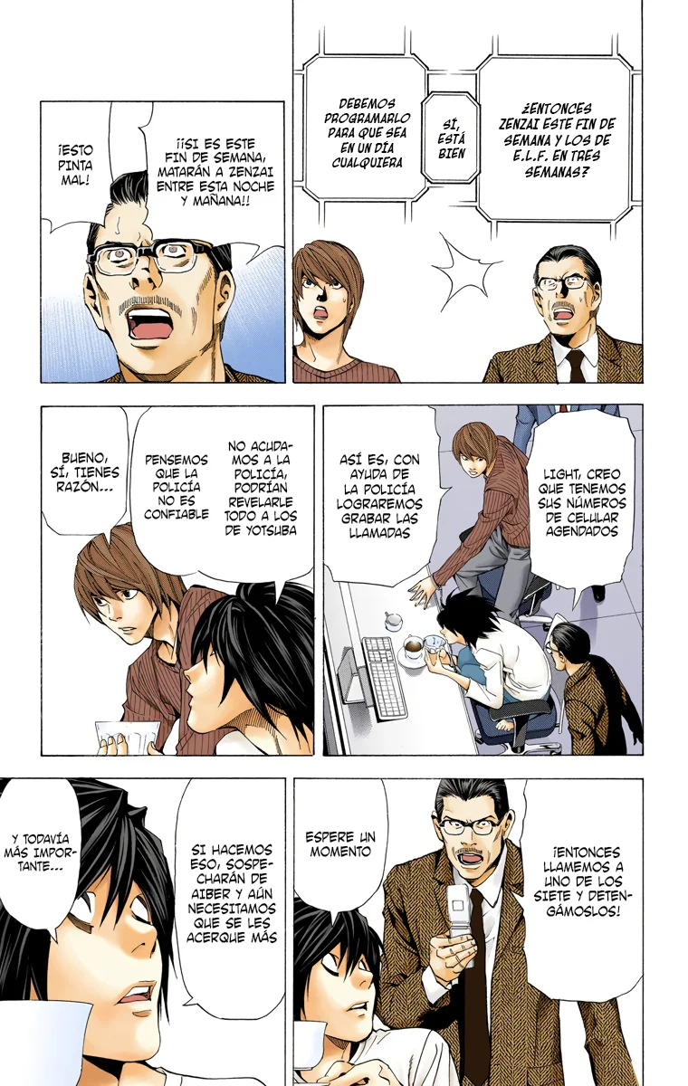 Read Death Note Full Color ES Manga Online