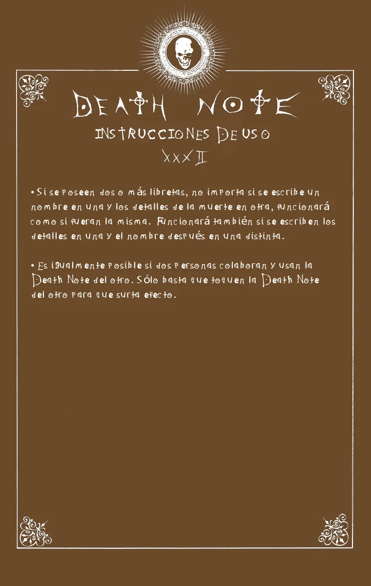Read Death Note Full Color ES Manga Online