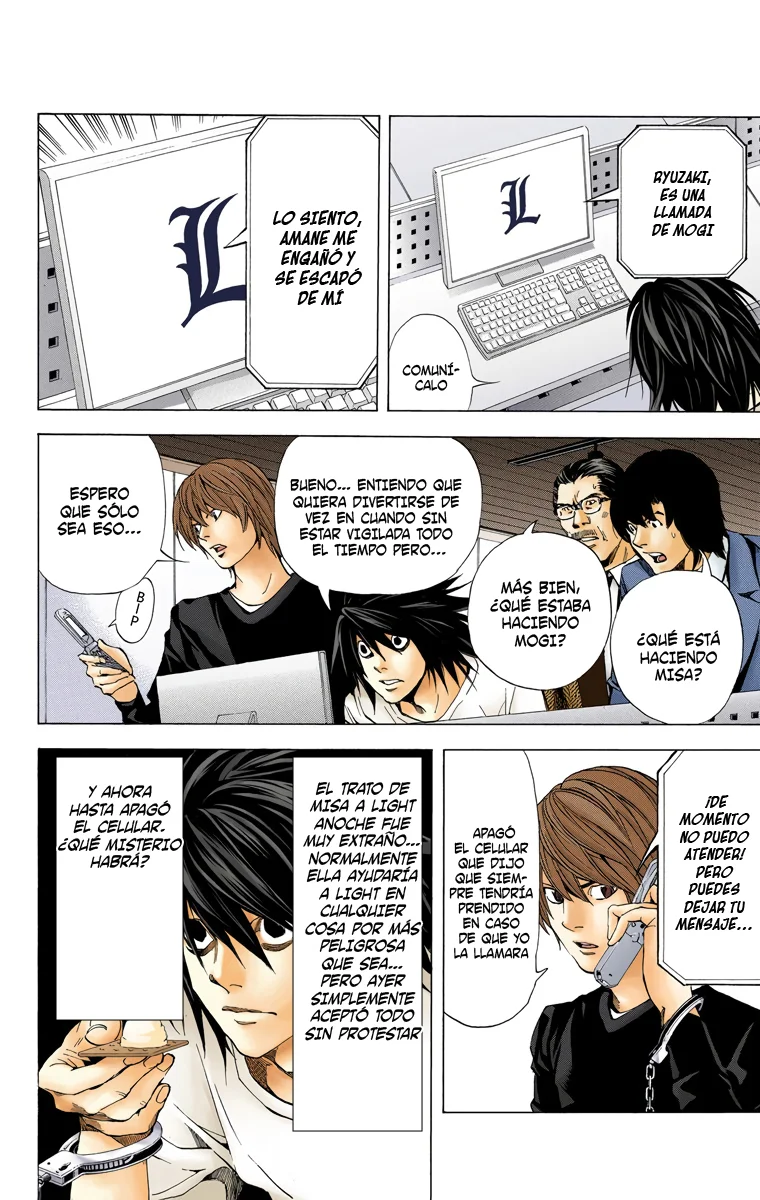 Read Death Note Full Color ES Manga Online