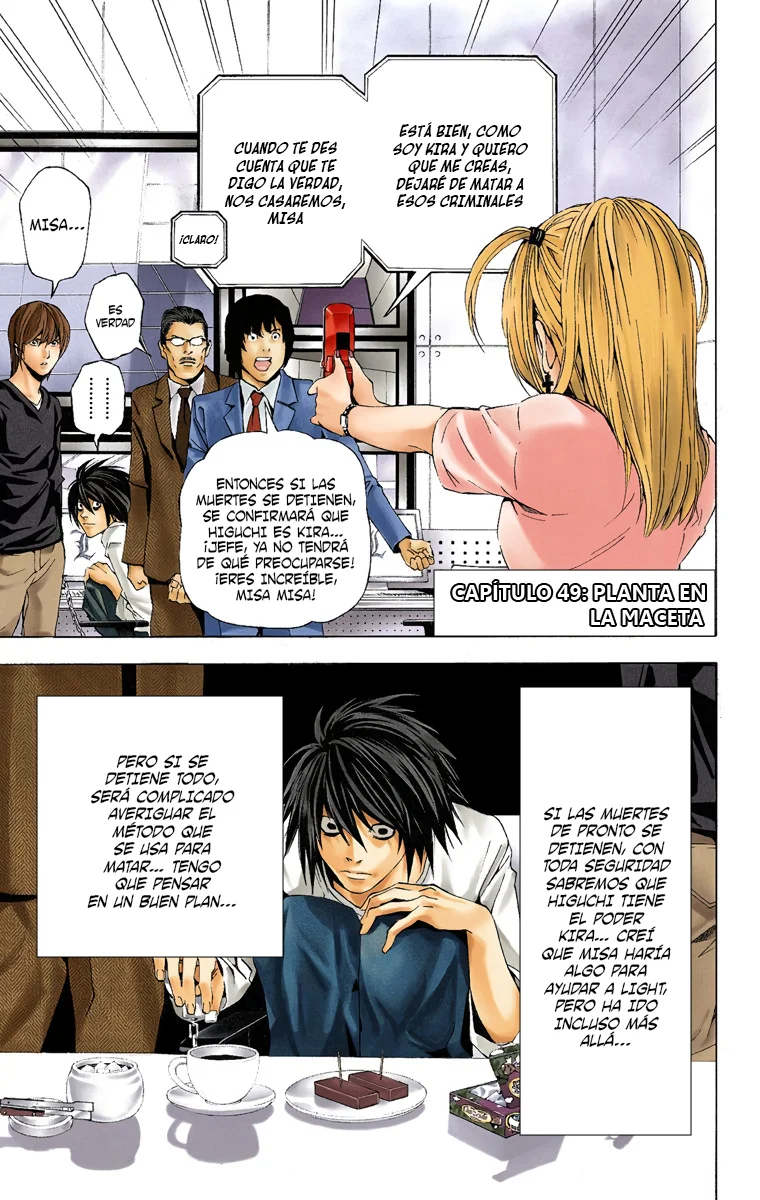 Read Death Note Full Color ES Manga Online