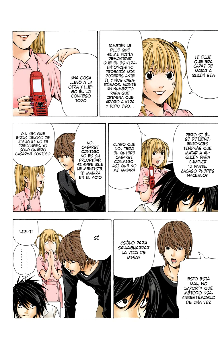 Read Death Note Full Color ES Manga Online