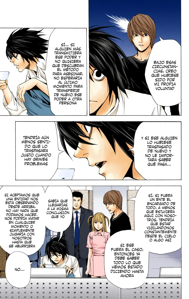 Read Death Note Full Color ES Manga Online