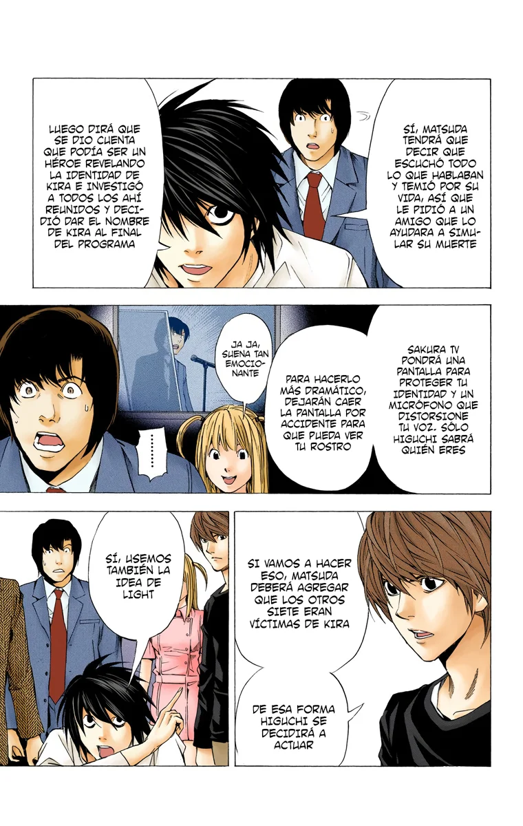 Read Death Note Full Color ES Manga Online