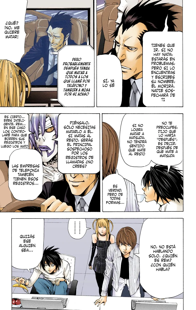 Read Death Note Full Color ES Manga Online