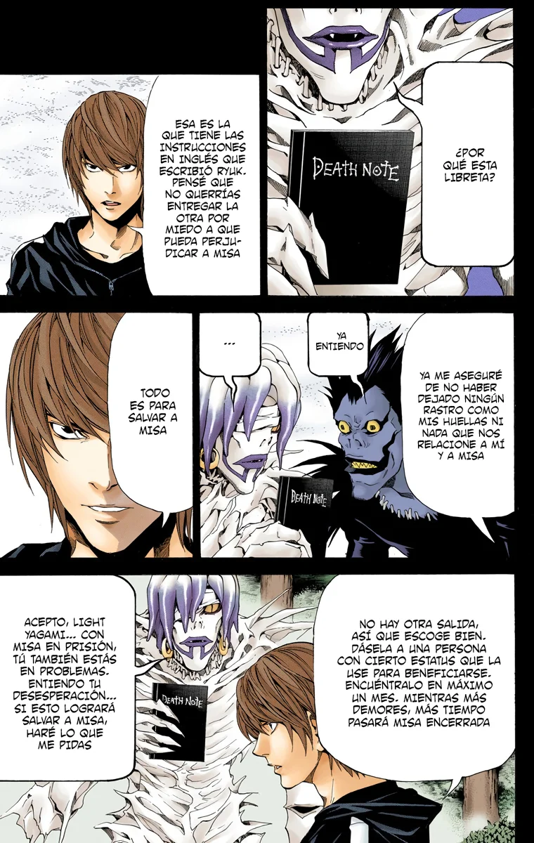 Read Death Note Full Color ES Manga Online