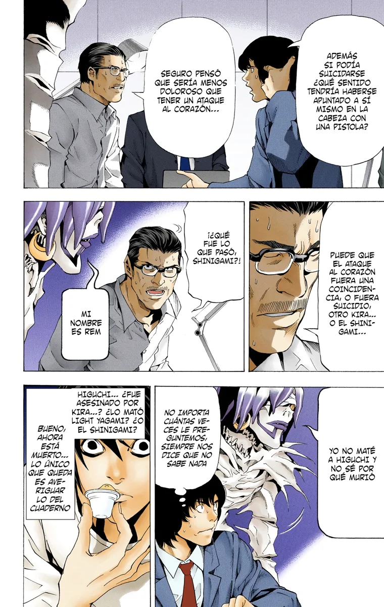 Read Death Note Full Color ES Manga Online