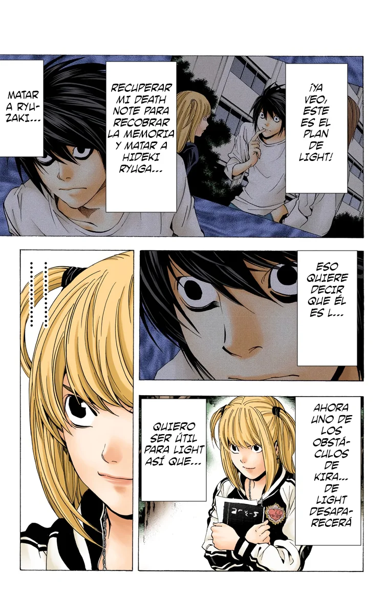 Read Death Note Full Color ES Manga Online