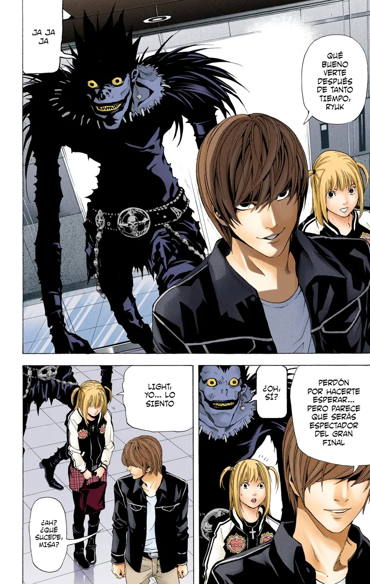 Read Death Note Full Color ES Manga Online