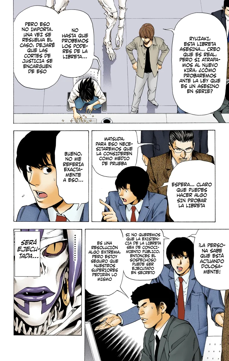 Read Death Note Full Color ES Manga Online