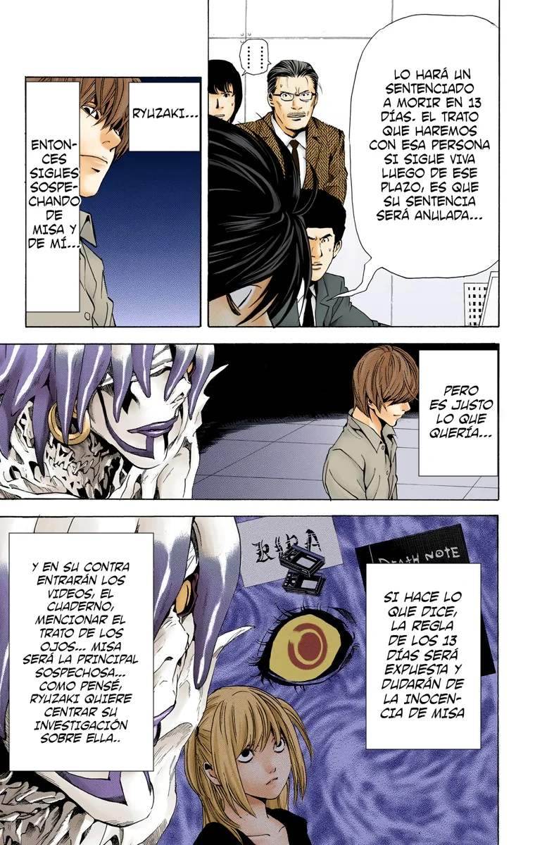 Read Death Note Full Color ES Manga Online