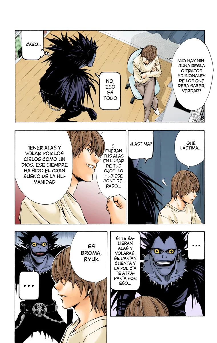 Read Death Note Full Color ES Manga Online