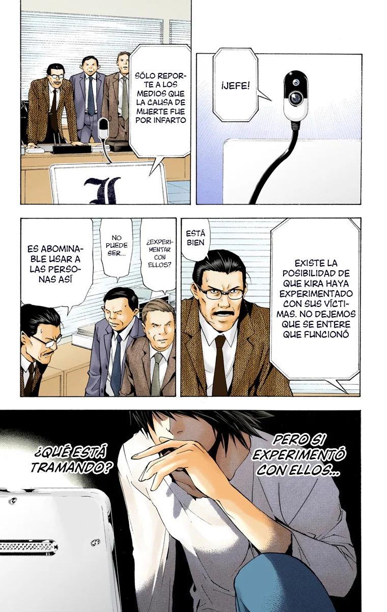 Read Death Note Full Color ES Manga Online