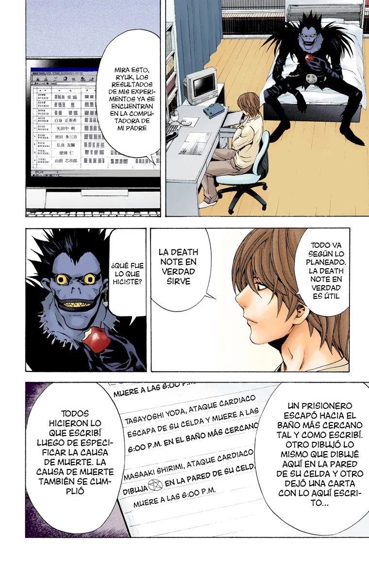 Read Death Note Full Color ES Manga Online