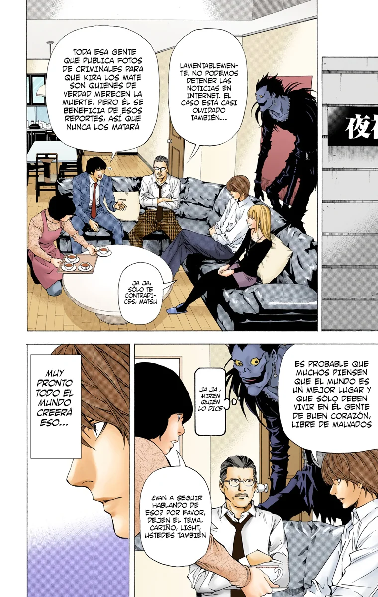 Read Death Note Full Color ES Manga Online